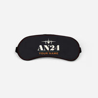 Thumbnail for Antonov An-24 - Heritage + Name - Sleep Mask - Black