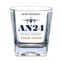Thumbnail for Antonov An-24 - Heritage + Name - Whiskey Glass