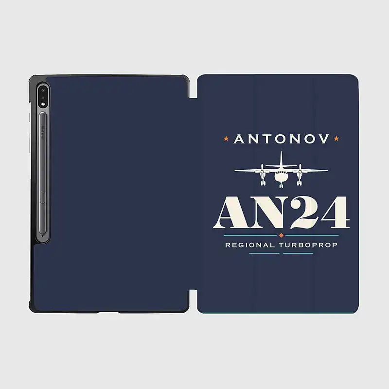Antonov An-24 - Heritage - Samsung Tablet - Navy Blue