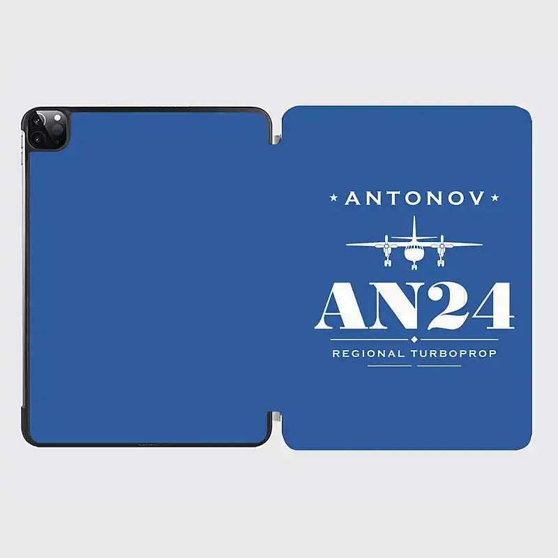 Antonov An-24 - Heritage - iPad Case - Blue