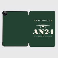 Thumbnail for Antonov An-24 - Heritage - iPad Case - Dark Green
