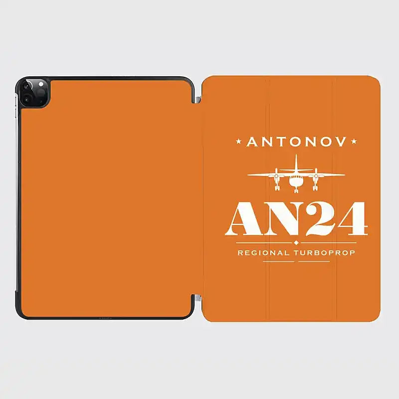 Antonov An-24 - Heritage - iPad Case - Orange