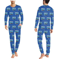 Thumbnail for Antonov An-24 - Men Pajamas - Original Pattern - Blue