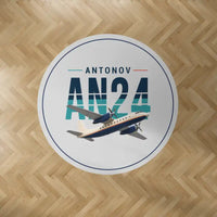 Thumbnail for Antonov An-24 - Original - Round Carpet - Light Gray