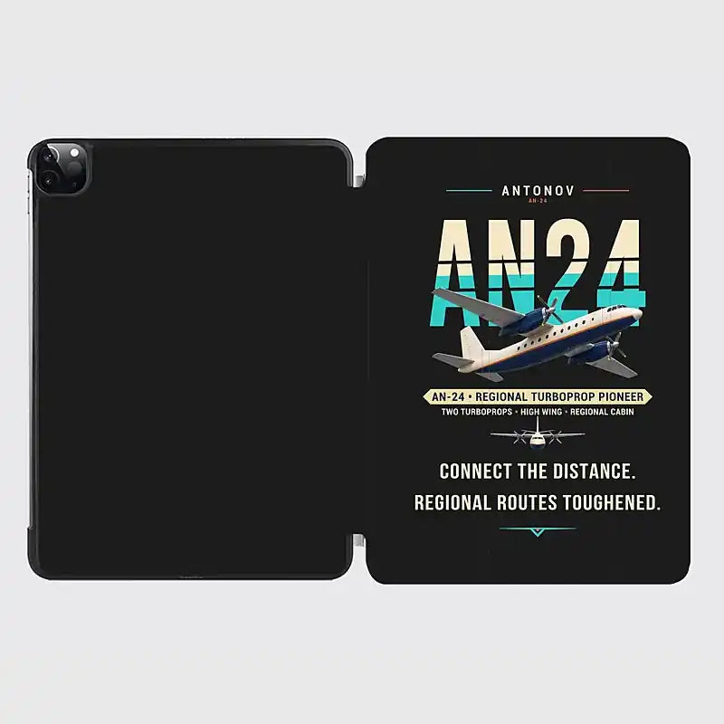 Antonov An-24 - Original - iPad Case - Black