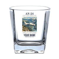 Thumbnail for Antonov An-24 - Poster + Name - Whiskey Glass