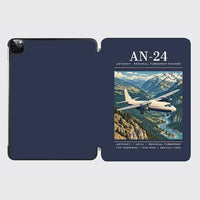 Thumbnail for Antonov An-24 - Poster - iPad Case - Navy Blue