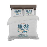 Thumbnail for Antonov An-28 - Cartoon - Bedding Set - Light Gray
