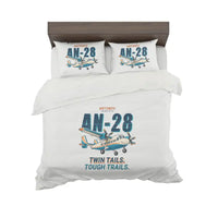 Thumbnail for Antonov An-28 - Cartoon - Bedding Set - White