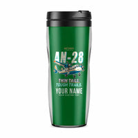 Thumbnail for Antonov An-28 - Cartoon + Name - Plastic (No Holder) - Green
