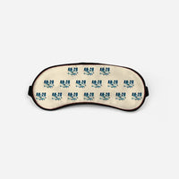 Thumbnail for Antonov An-28 - Cartoon Pattern - Sleep Mask - Beige