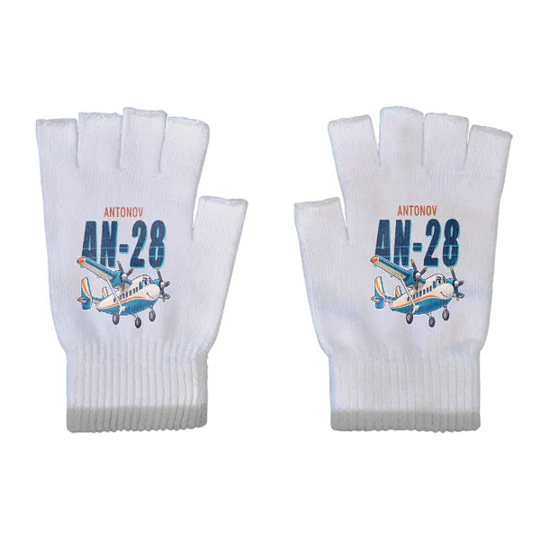 Antonov An-28 - Gloves - Cut - Cartoon - Light Gray