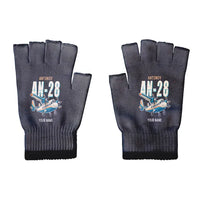 Thumbnail for Antonov An-28 - Gloves - Cut - Cartoon + Name - Black