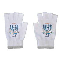 Thumbnail for Antonov An-28 - Gloves - Cut - Cartoon + Name - Light Gray
