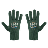 Thumbnail for Antonov An-28 - Gloves - Full - Cartoon + Name - Dark Green