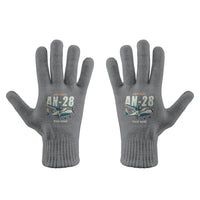 Thumbnail for Antonov An-28 - Gloves - Full - Cartoon + Name - Gray
