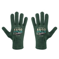 Thumbnail for Antonov An-28 - Gloves - Full - Original + Name - Dark Green