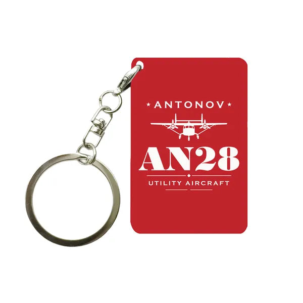 Antonov An-28 - Heritage - Key Chain - Red