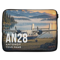 Thumbnail for Antonov An-28 - Laptop Sleeve + Name