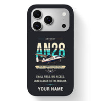 Thumbnail for Antonov An-28 - Original + Name - MagSafe iPhone 17 Pro - Black