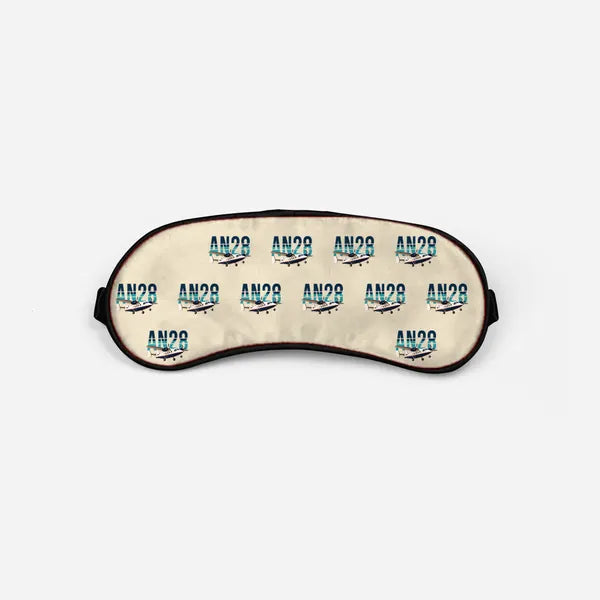 Antonov An-28 - Original Pattern - Sleep Mask - Beige