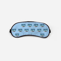 Thumbnail for Antonov An-28 - Original Pattern - Sleep Mask - Light Blue
