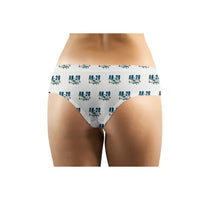 Thumbnail for Antonov An-28 - Women Panties - Cartoon Pattern - White - Back