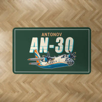 Thumbnail for Antonov An-30 - Cartoon - Rectangle Carpet - Dark Green