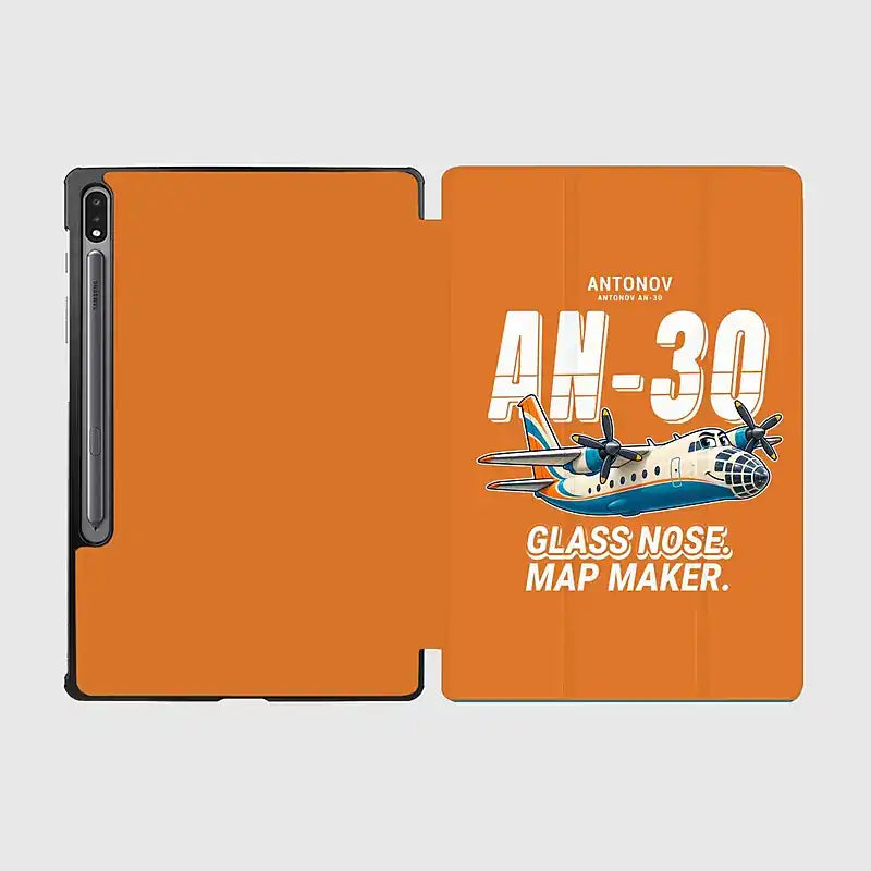 Antonov An-30 - Cartoon - Samsung Tablet - Orange