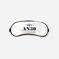 Thumbnail for Antonov An-30 - Heritage + Name - Sleep Mask - White