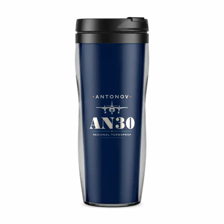 Antonov An-30 - Heritage - Plastic (No Holder) - Dark Blue