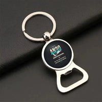 Thumbnail for Antonov An-30 - Original - Bottle Opener Key Chain - Black