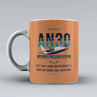 Thumbnail for Antonov An-30 - Original - Mug - Orange