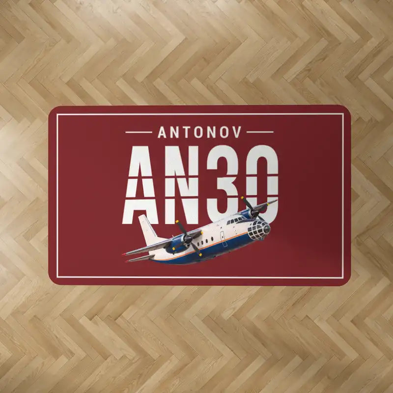 Antonov An-30 - Original - Rectangle Carpet - Dark Red