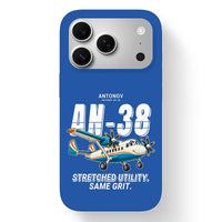 Thumbnail for Antonov An-38 - Cartoon - MagSafe iPhone 17 Pro - Blue