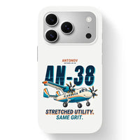Thumbnail for Antonov An-38 - Cartoon - MagSafe iPhone 17 Pro - White