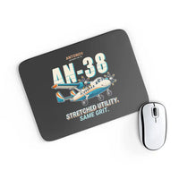 Thumbnail for Antonov An-38 - Cartoon - Mouse Pad - Black