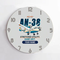 Thumbnail for Antonov An-38 - Cartoon + Name - No Frame - Light Gray