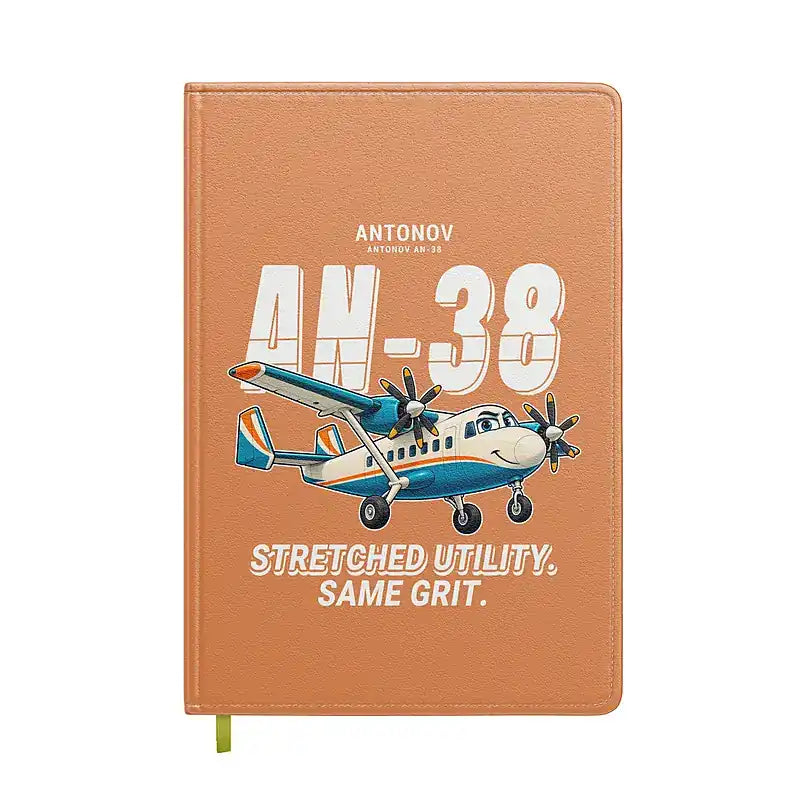 Antonov An-38 - Cartoon - Notebook - Orange