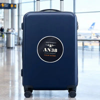 Thumbnail for Antonov An-38 - Heritage + Name - Circle Sticker - Suitcase