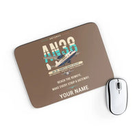 Thumbnail for Antonov An-38 - Original + Name - Mouse Pad - Brown