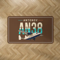 Thumbnail for Antonov An-38 - Original - Rectangle Carpet - Brown