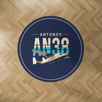 Thumbnail for Antonov An-38 - Original - Round Carpet - Dark Blue