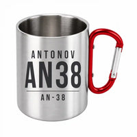 Thumbnail for Antonov An-38 - Outdoors Mug - Tag - Red
