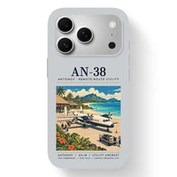 Thumbnail for Antonov An-38 - Poster - MagSafe iPhone 17 Pro - Light Gray
