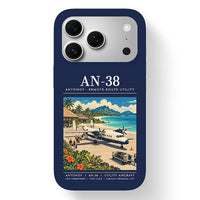 Thumbnail for Antonov An-38 - Poster - MagSafe iPhone 17 Pro - Navy Blue