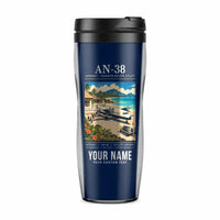 Thumbnail for Antonov An-38 - Poster + Name - Plastic (No Holder) - Dark Blue