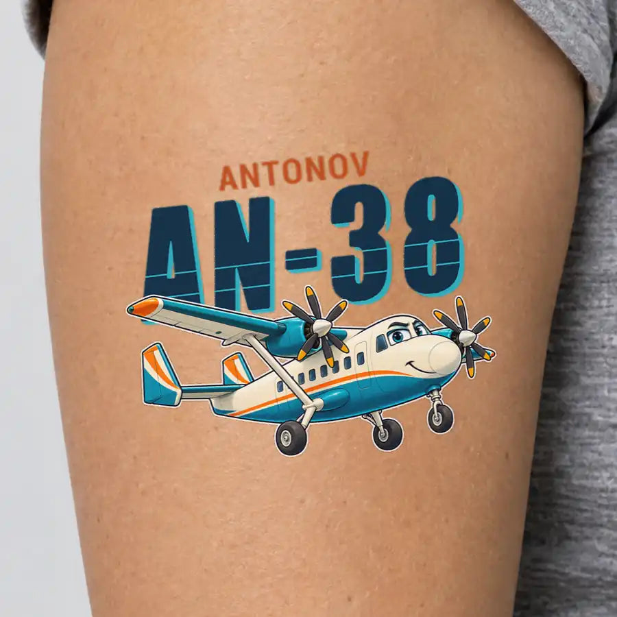 Antonov An-38 - Tattoo - Cartoon