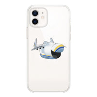 Thumbnail for Antonov 225 Mouth Designed Transparent Silicone iPhone Cases