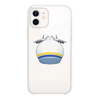 Thumbnail for Antonov 225 ROUND Designed Transparent Silicone iPhone Cases